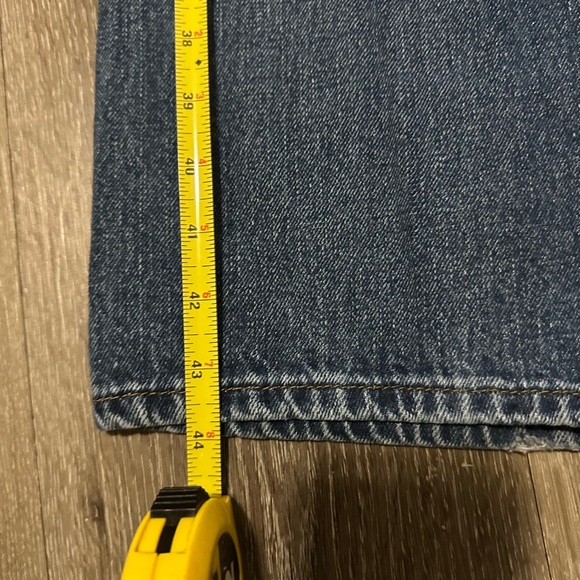 Zara Women's Blue Straight-Leg Jeans - Picture 9 of 10